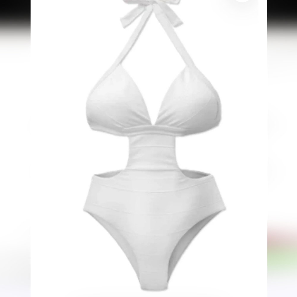 Wet Swimwear Felicity White Cutout One-Piece Swimsuit - Picture 13 of 13